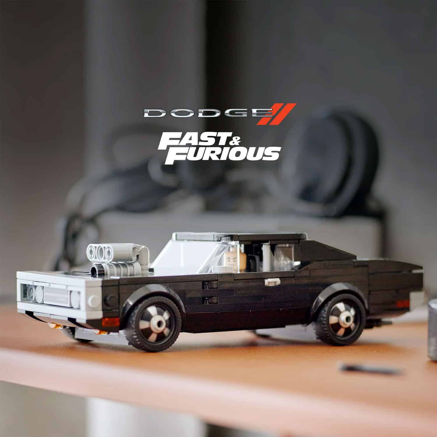 LEGO Speed Champions Fast & Furious 1970 Dodge Charger R_T 76912, Toy Muscle Car Model Kit for Kids, Collectible Set with Dominic Toretto Minifigure - Image 4